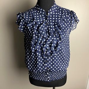 XXI polka dot blouse